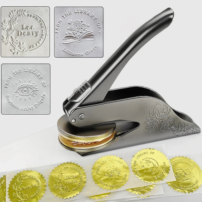 Silkove™ Personalized Book Embosser